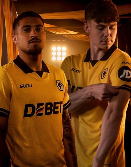Wolverhampton Wanderers Home Jerseys 2025/26