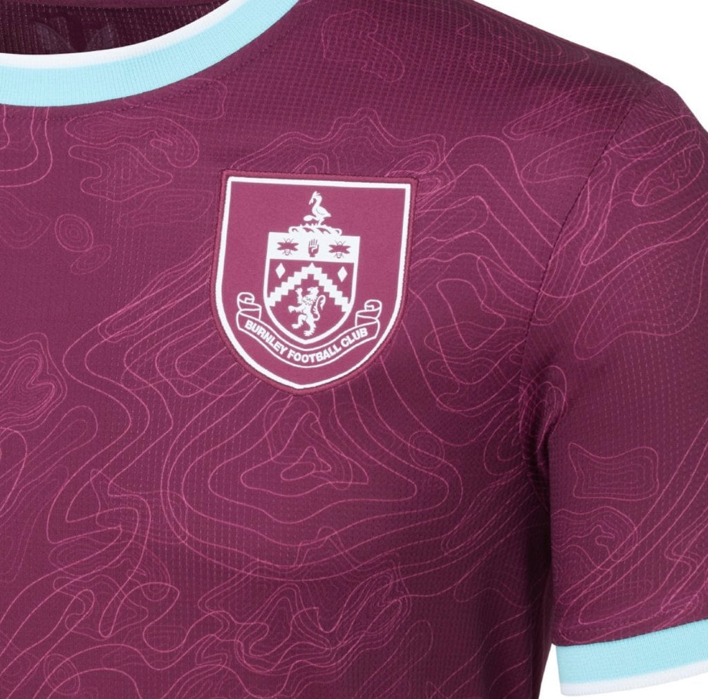 Burnley Home Jerseys 2025/26