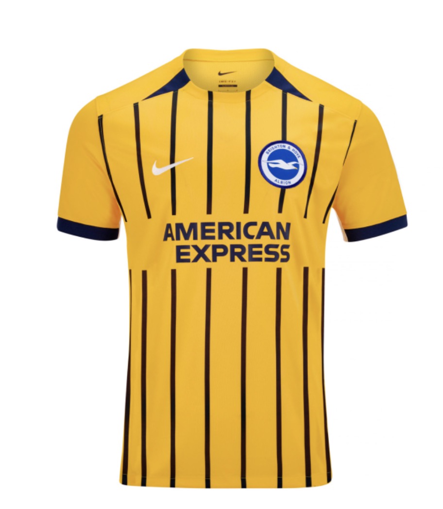 Brighton Away Jerseys 2025/26