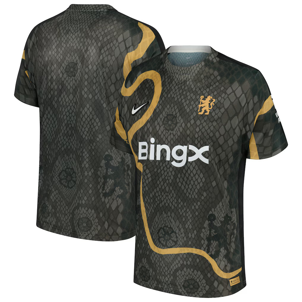 Limited edition pre-match shirt for Chelsea - Year of the Snake - Black